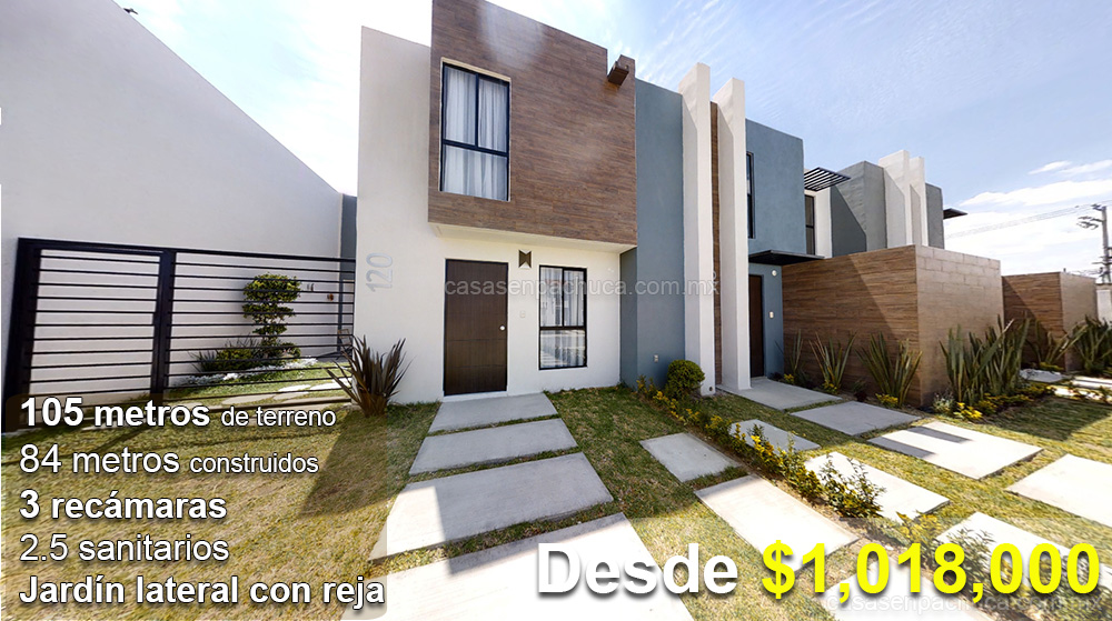 catálogo de casas infonavit en venta 2 pisos 3 recámaras pachuca cerca ciudad de méxico y estado de méxico